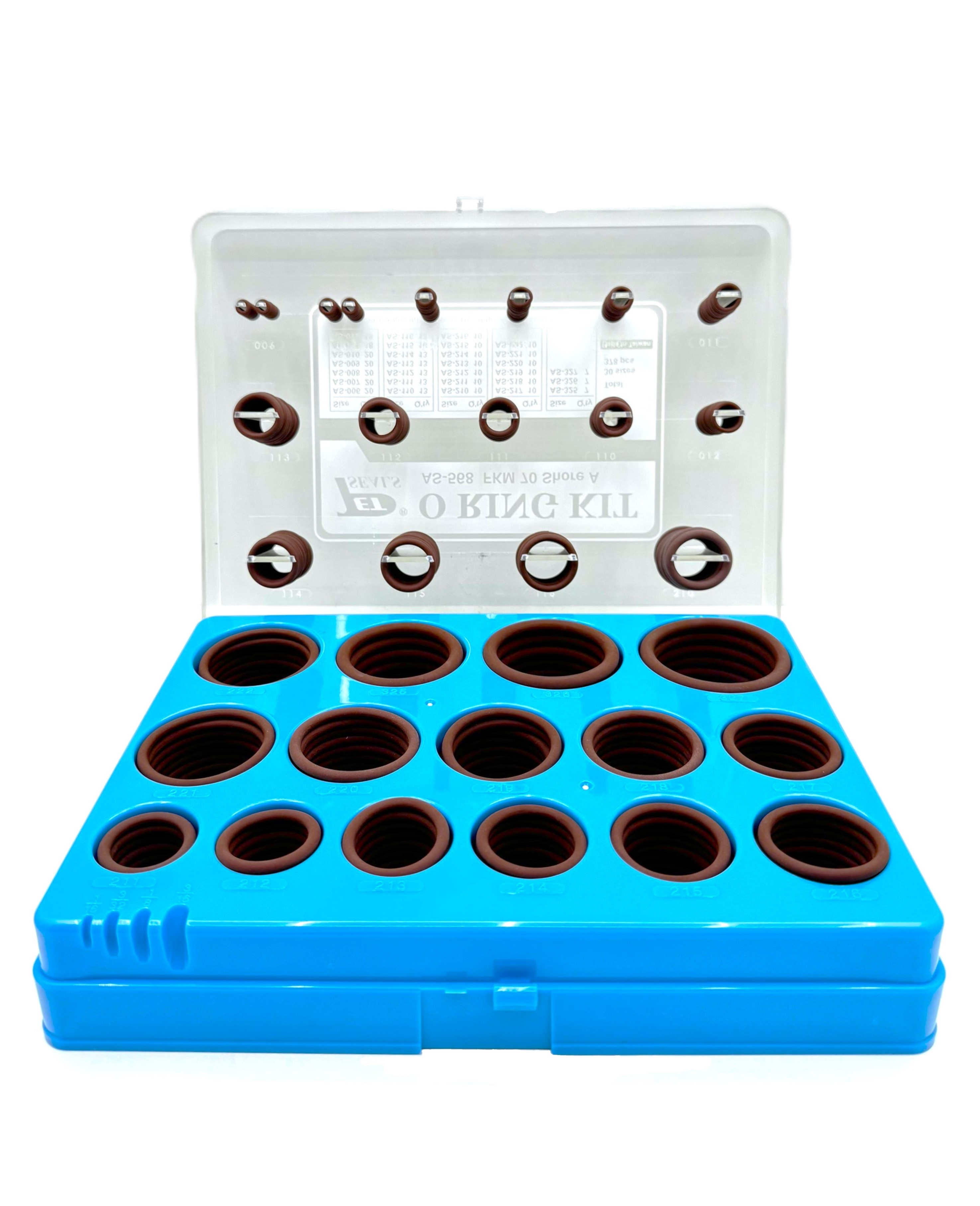 KIT ANEIS O-RING POLEGADAS VITON 70 SHORE